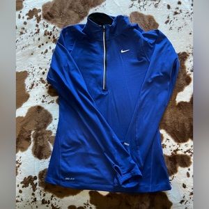 Nike Half Zip Royal Blue Women’s XS